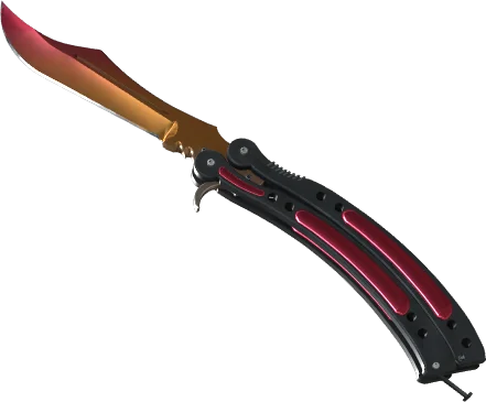 Нож Butterfly Knife Fade